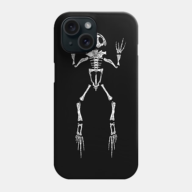 Frog Bones Phone Case by Oolong