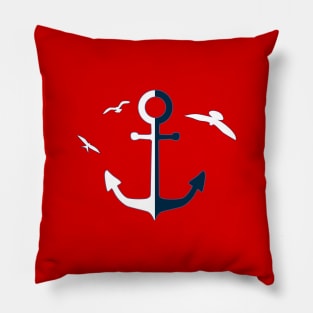maritime anchor Pillow