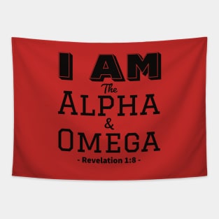 I am the Alpha and Omega Tapestry