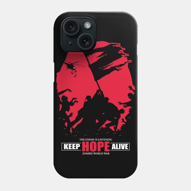 The Enemy is Listening... Phone Case by WarbucksDesign