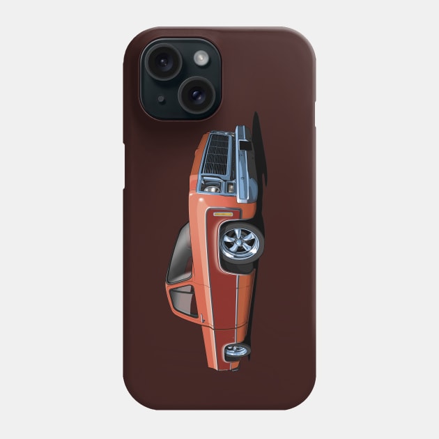 1980 Chevrolet C10 pickup in two tone red Phone Case by candcretro