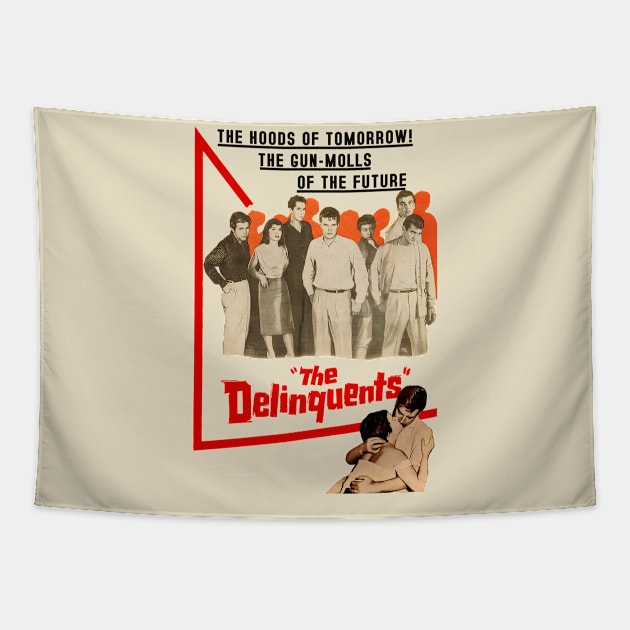 The Delinquents Vintage Robert Altman Tapestry by minimalistix