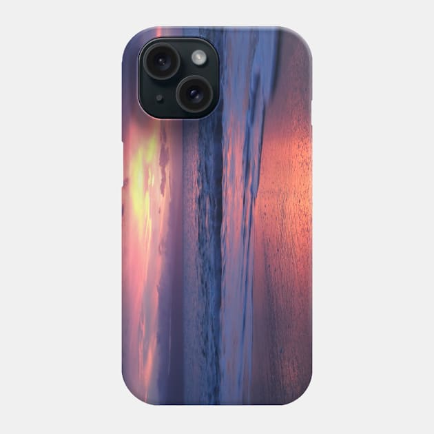 Sunset Beach Phone Case by NewburyBoutique