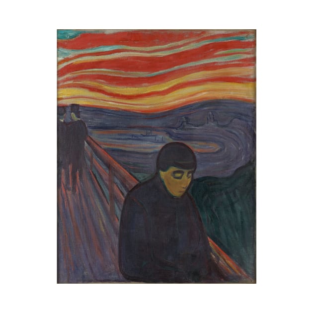 Despair by Edvard Munch by POD Artists