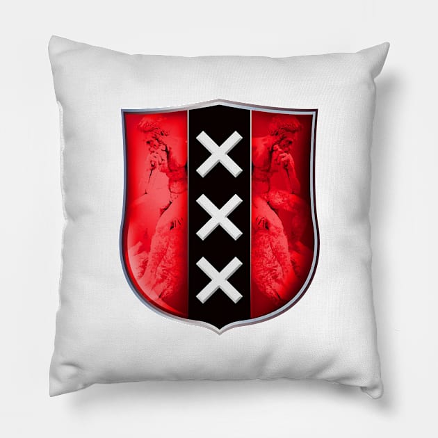 I AmSterdam Pillow by WkDesign