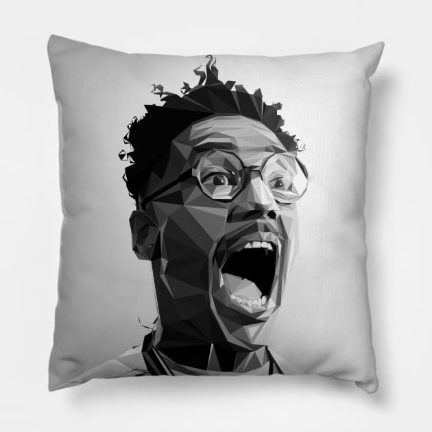 BUGGIN OUT - DO THE RIGHT THING Pillow by Jey13