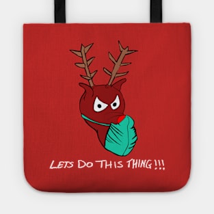 Christmas Reindeer Tote