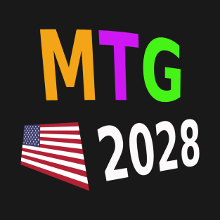 Marjorie Taylor Greene for president 2028 T-Shirt