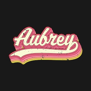 Aubrey Vintage Americana Name T-Shirt