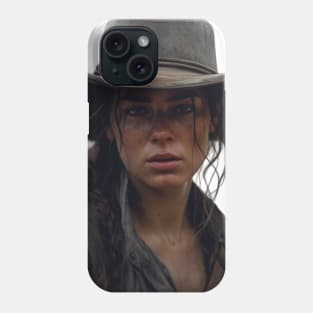 The Lone Cowgirl Phone Case