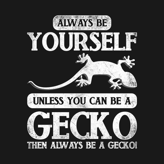 Gecko Reptile Vintage Geckos by shirtsyoulike