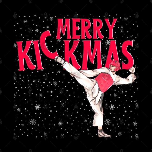 Taekwondo Merry Kickmas by DMS DESIGN