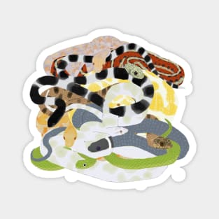 Snake Pile Magnet