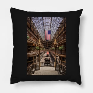 The Cleveland Arcade Pillow