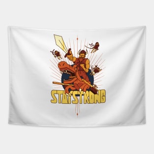 Ellohime's Exclusive Stay Strong Design Tapestry