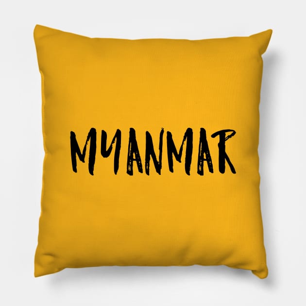 Myanmar Pillow by pepques