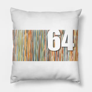 Colourful Lines 64 Pillow