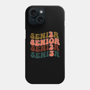 Vintage Seniors Class Cool Psychedelic 90s 80s 70s Phone Case