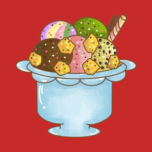 Mixed Ice Cream T-Shirt