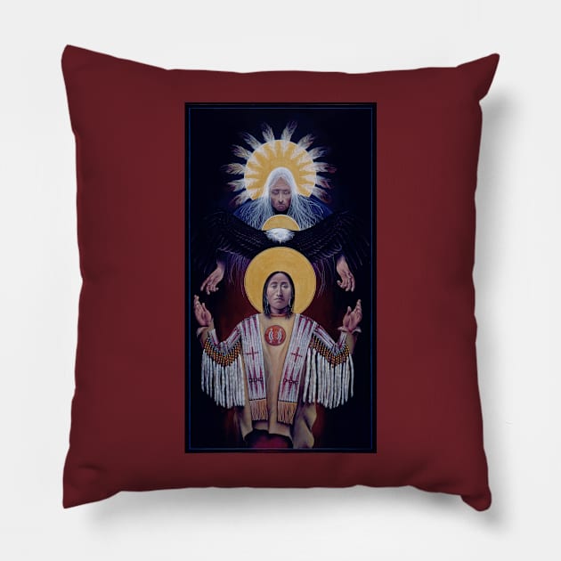 Blackfoot Trinity Pillow by JBG ICON