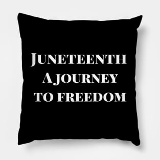 Juneteenth is My Independence Day Juneteenth Queen Melanin African American Women Pillow