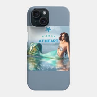 Mermaid at heart Phone Case