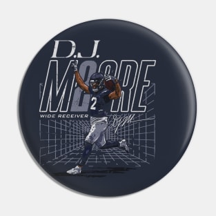 D.J. Moore Chicago Web Pin