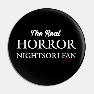 Horrornightsorlfan classic logo design Pin