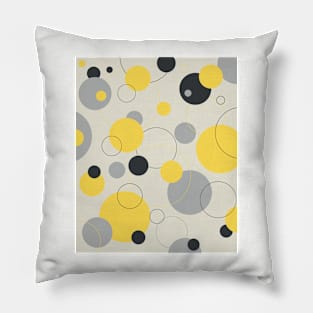 Bubbles Spring Fashion Circles 2 Var 14 Pillow