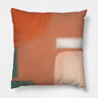 Abstract Color Blocking Pillow