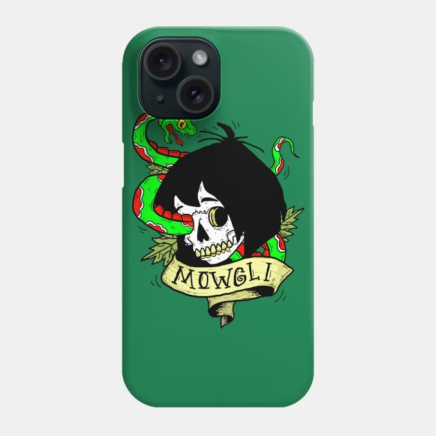 Mowgli Phone Case by nickcocozza