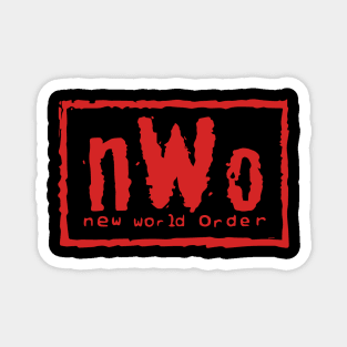 nWo - new world order - pro wrestling Magnet