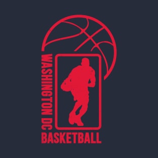 Washington DC Basketball 02 T-Shirt