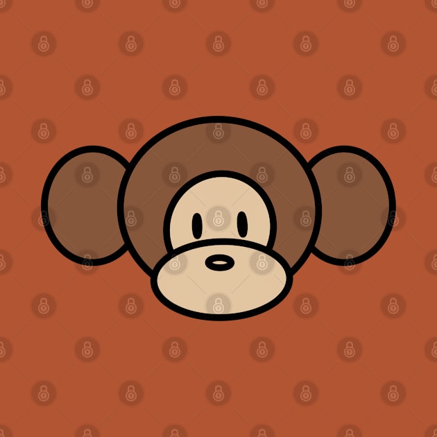 Random Doodles - Monkey by Random Doodles Store