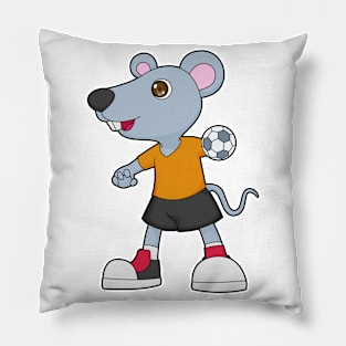 Mouse Handball player Handball Pillow