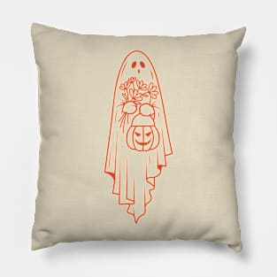 Spooky Boo Halloween Pillow