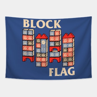 Block Flag Tapestry