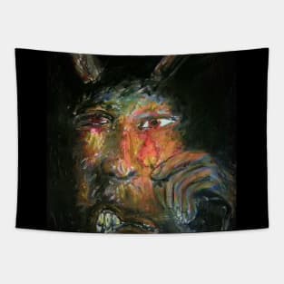 Dark Night First Light Tapestry