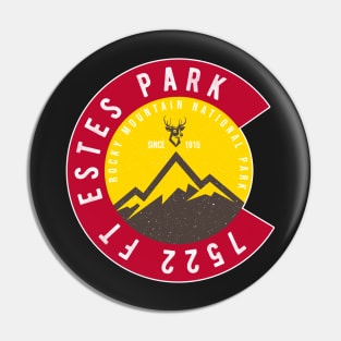 Estes Park Colorado Rocky Mountain National Pin