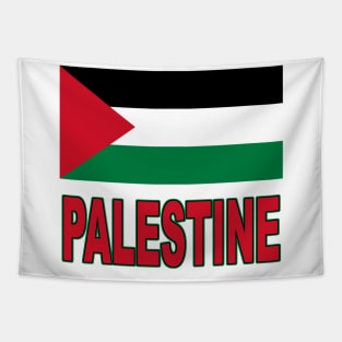 The Pride of Palestine - Palestinian Flag Design Tapestry