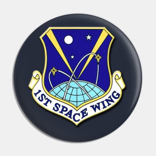 1st Space Wing Emblem Pin