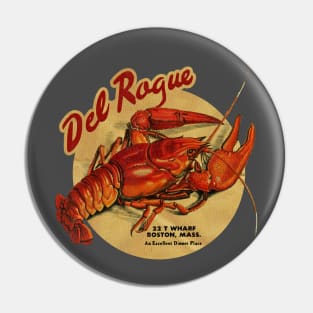 Vintage Boston Seafood Pin