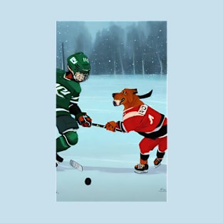 Hockey Dog 6 T-Shirt