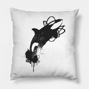 Killer Whale Orcinus Orca Pillow