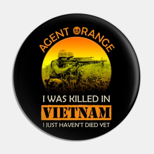 Agent Orange Pin