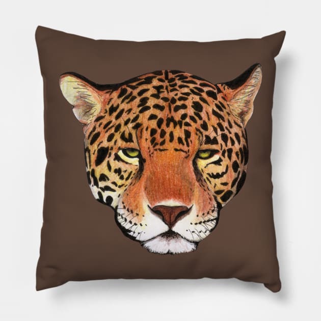 Jaguar head Pillow by Savousepate