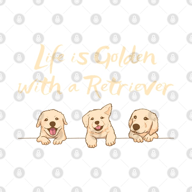 Golden Retriever Quote by HobbyAndArt