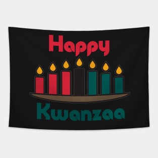 Happy Kwanzaa Tapestry