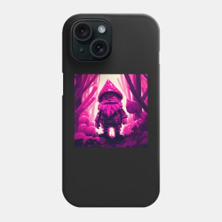 Quirky Magenta Gnome Phone Case