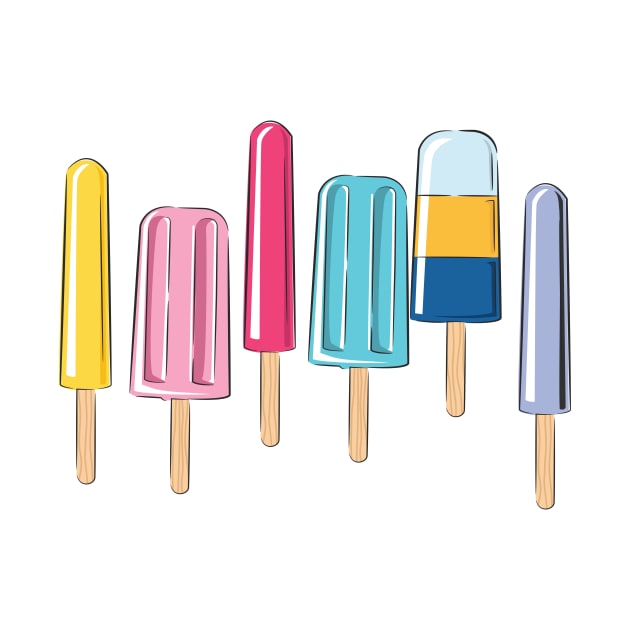 Popsicle Parade by Jonathan Wightman